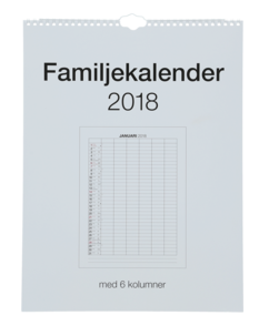 Familjekalender 2018