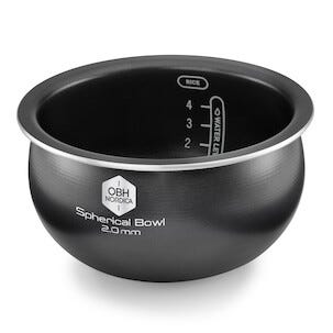 OBH Nordica Versatile riskokare, 2 liter, svart