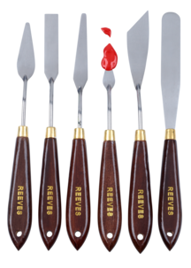 Målar- och palettknivssats Reeves