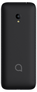 Alcatel 3080 mobiltelefon med kamera (1,3 MP), 4 G, svart