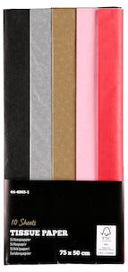 Silkespapper mix 10-pack