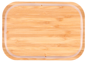 Bambulock, matlåda glas