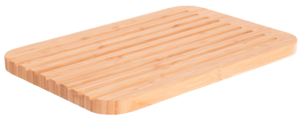 Brødfjøl med spor, bambus 35 x 24 cm