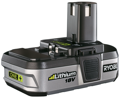 Lader og batteri, Ryobi