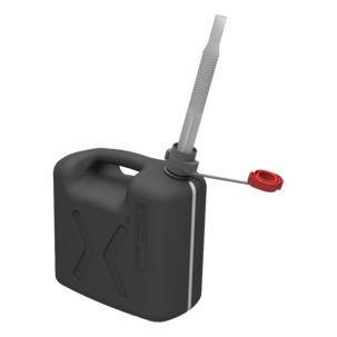Pressol bensindunk med pip, plast, 10 liter