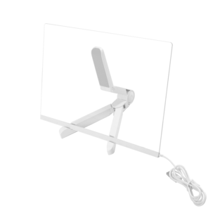 LED-ritplatta 30 x 20 cm med ställ, USB-C