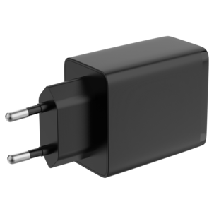 Lader USB-C 2 porter GaN PD, 45 W