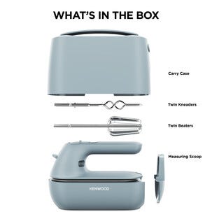 Kenwood QuickMix Go elvisp HMP40.000GY, blå