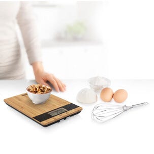 Princess Digitaalinen keittiövaaka, bambu, enintään 5 kg