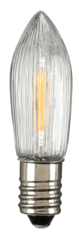 LED-lampor adventsljusstake E10, 10-55 V, 4-pack, Northlight