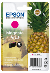 Epson 604 bläckpatron, flera färger