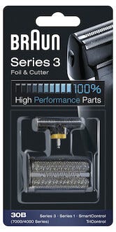 Braun 30B Series 3, rakhuvud svart 