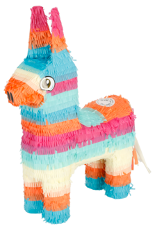 Piñata-esel til fest