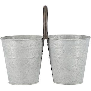 Blomkruka dubbel, zink