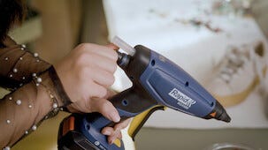 Rapid BGX500 batteridrevet limpistol 18 V, med batteri