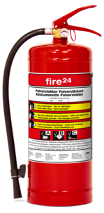 Fire24 Brannslukker 6 kg 43A