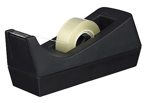 Teipdispenser med teiprull