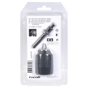 Cocraft Poraistukka, SDS Plus -sovitin, 2–13 mm
