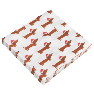 Julservetter papper 33 x 33 cm, 20-pack