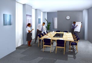 Transportabelt blädderblocksställ Nobo Piranha