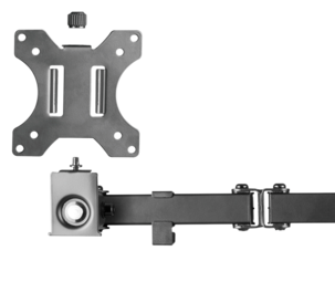 Dubbelt skärmfäste Gaming, Deltaco GAM-040