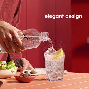 SodaStream Fizz & Refresh flaske 1 liter, 2-pakning
