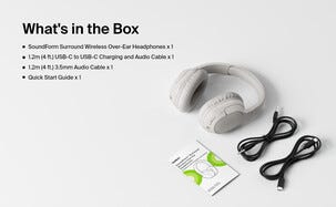 Belkin Soundform Surround trådlösa hörlurar over ear