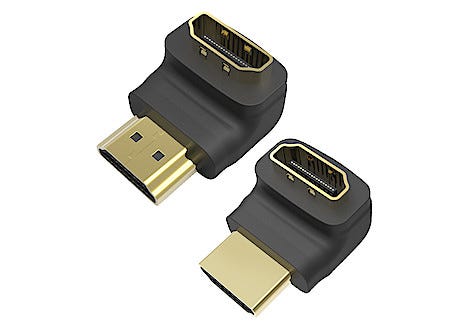Exibel HDMI-vinkler