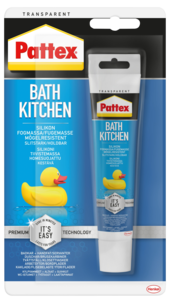 Pattex silikon innendørs, transparent