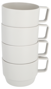 Plastmuggar 32 cl, 4-pack