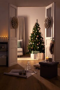 Glomfjord juletre 210 cm med lange barnåler