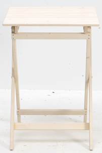 Kokoontaitettava pöytä, ulkokaluste puuta