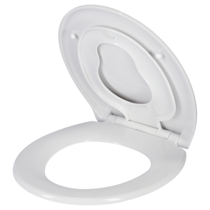 Toalettsete soft close med ekstra ring for barn