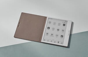 Boox deksel til Boox Go 7 lesebrett, beige