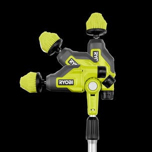 Ryobi RTS4-120G elektrisk rengjøringsbørste, teleskop, 4 V
