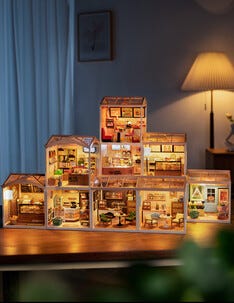 Rolife Super Creator miniatyrrum Yum Yum Burgers, från 12 år