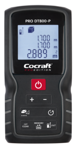 Avståndsmätare Cocraft PRO Edition DT800-P