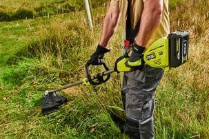 Ryobi batteridrevet gresstrimmer 36 V 38 cm RY36LT38A-0