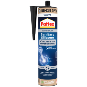 Pattex silikon til våtrom, transparent