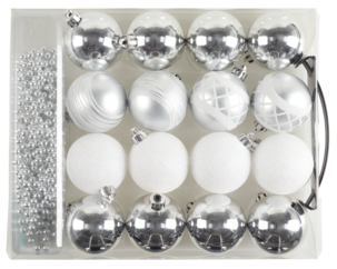 Juletrepynt 17-deler