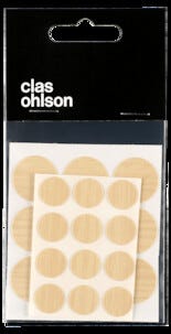 Selvklebende dekkbrikke 13 og 20 mm