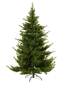 Julgran Vinterdal 210 cm, dimbar LED-belysning, timer