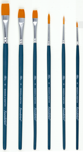 Winsor & Newton pensler, akvarell, 6-pack