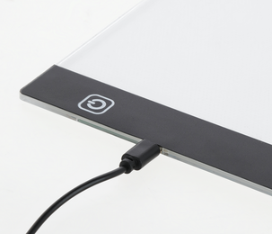 Ljusbord A4 dimbart med USB-C