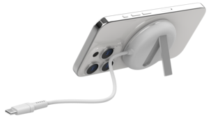 Trådløs Qi2-lader med stativ