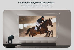 Wanbo Cube 1 portabel projektor med Android TV