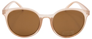 Stora solglasögon dam, beige