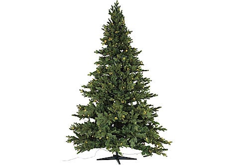 Julgran med inbyggd belysning, 250 cm