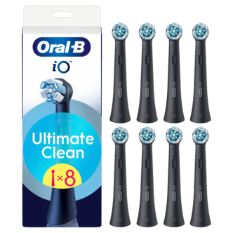 Oral-B iO Ultimate clean borsthuvud, svart