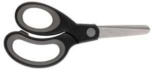 Barnsax med trubbig spets, rostfritt stål